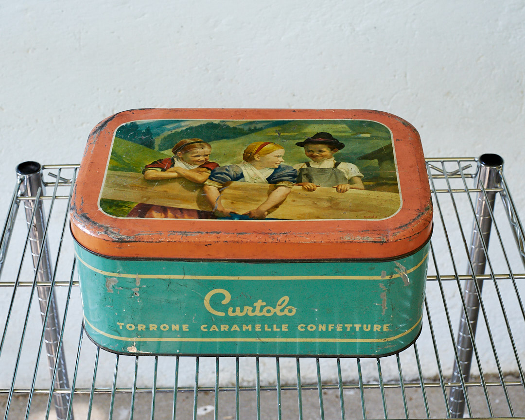 Scatola in latta Curtolo